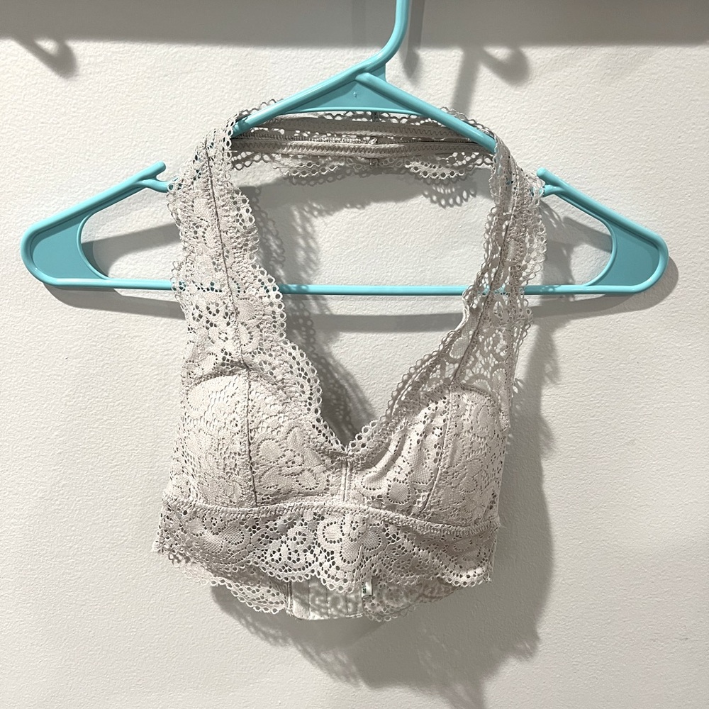 Aerie Lace Halter Bralette